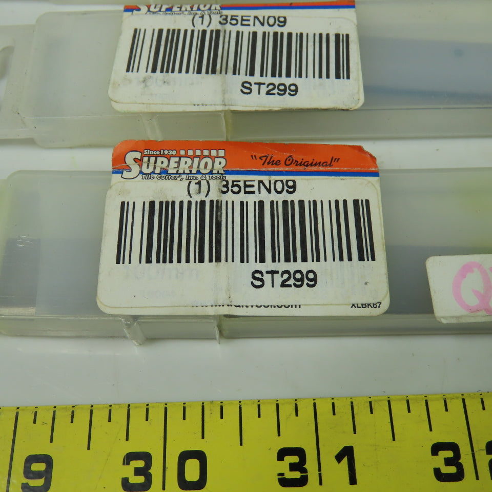 Superior Tile Cutter 35EN09 4"Stiff Scraper Blade Replacement Lot Of 10