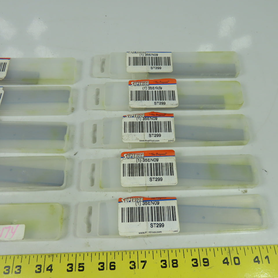 Superior Tile Cutter 35EN09 4"Stiff Scraper Blade Replacement Lot Of 10