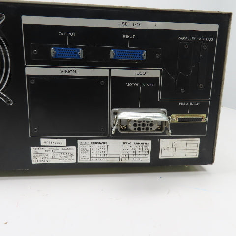 Sony SXR-411 208V Assembly Robot Controller 50/60Hz 8A