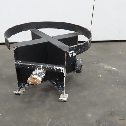 Heavy Duty Industrial 55 Gallon Drum Transport Dolley 2 Wheel Needs Handle