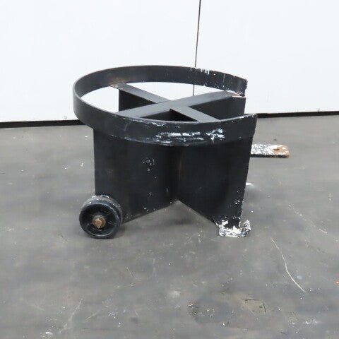 Heavy Duty Industrial 55 Gallon Drum Transport Dolley 2 Wheel Needs Handle