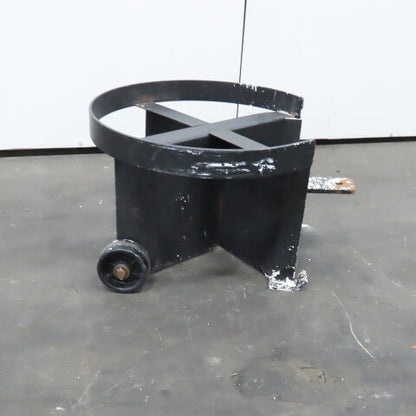 Heavy Duty Industrial 55 Gallon Drum Transport Dolley 2 Wheel Needs Handle