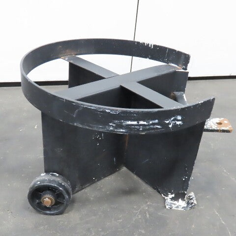 Heavy Duty Industrial 55 Gallon Drum Transport Dolley 2 Wheel Needs Handle