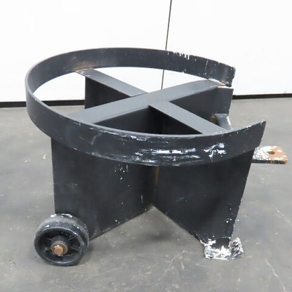 Heavy Duty Industrial 55 Gallon Drum Transport Dolley 2 Wheel Needs Handle