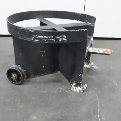 Heavy Duty Industrial 55 Gallon Drum Transport Dolley 2 Wheel Needs Handle