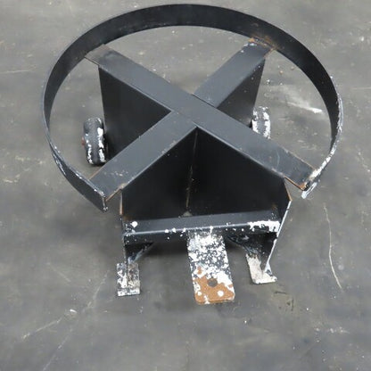 Heavy Duty Industrial 55 Gallon Drum Transport Dolley 2 Wheel Needs Handle