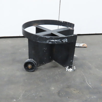 Heavy Duty Industrial 55 Gallon Drum Transport Dolley 2 Wheel Needs Handle