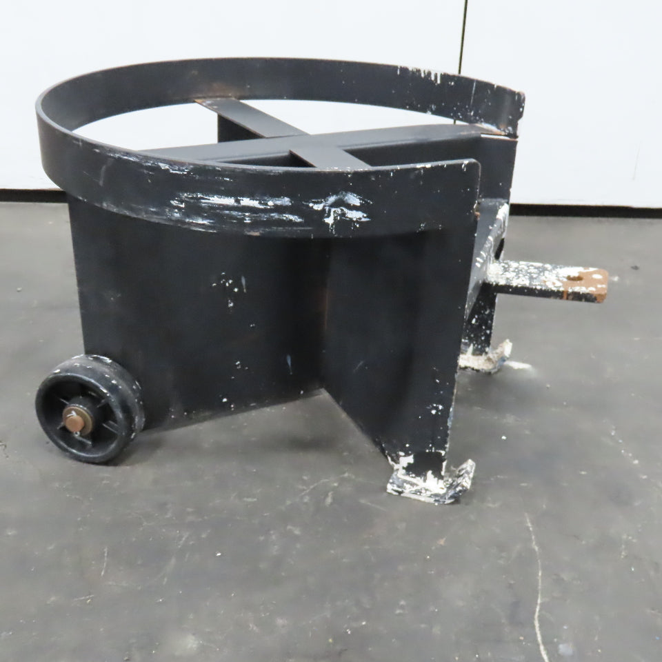 Heavy Duty Industrial 55 Gallon Drum Transport Dolley 2 Wheel Needs Handle