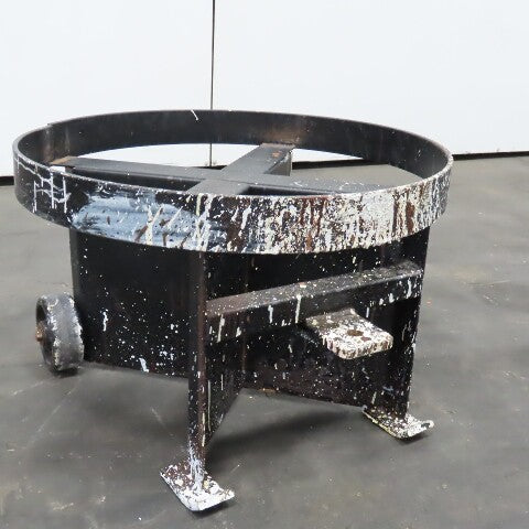 Heavy Duty Industrial 55 Gallon Drum Transport Dolley 2 Wheel Needs Handle