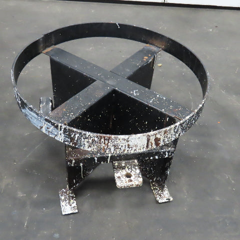 Heavy Duty Industrial 55 Gallon Drum Transport Dolley 2 Wheel Needs Handle