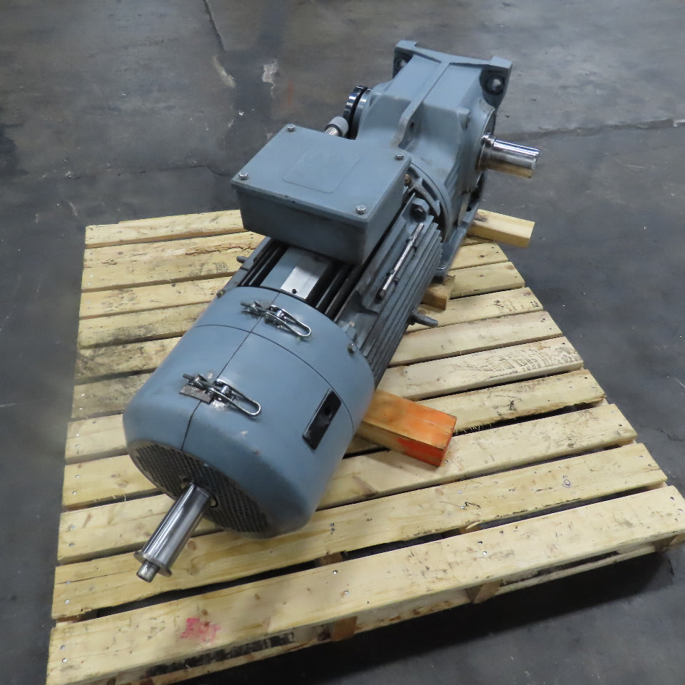 Sew KH97B 18.96:1 93RPM Output 1760RPM Rear Shaft 18.5kW 266/460V Gear Motor