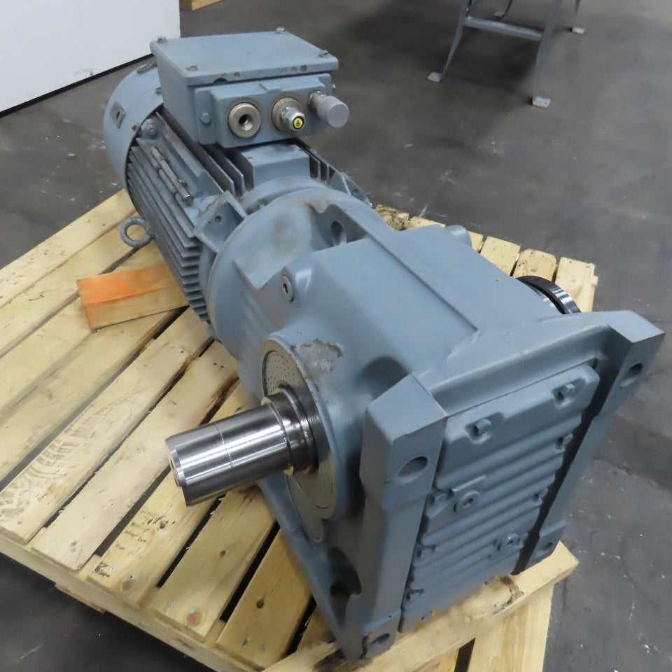 Sew KH97B 18.96:1 93RPM Output 1760RPM Rear Shaft 18.5kW 266/460V Gear Motor