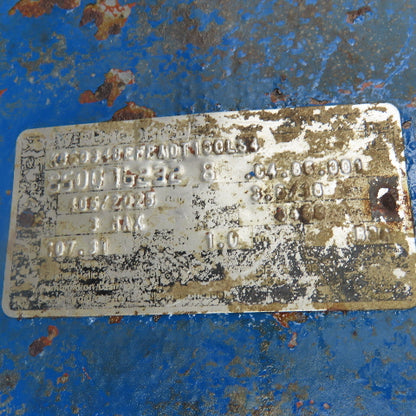 Sew 107.31:1 Ratio 3Hp 2 Speed Gear Motor Varimot Drive 3.8/18RPM Output