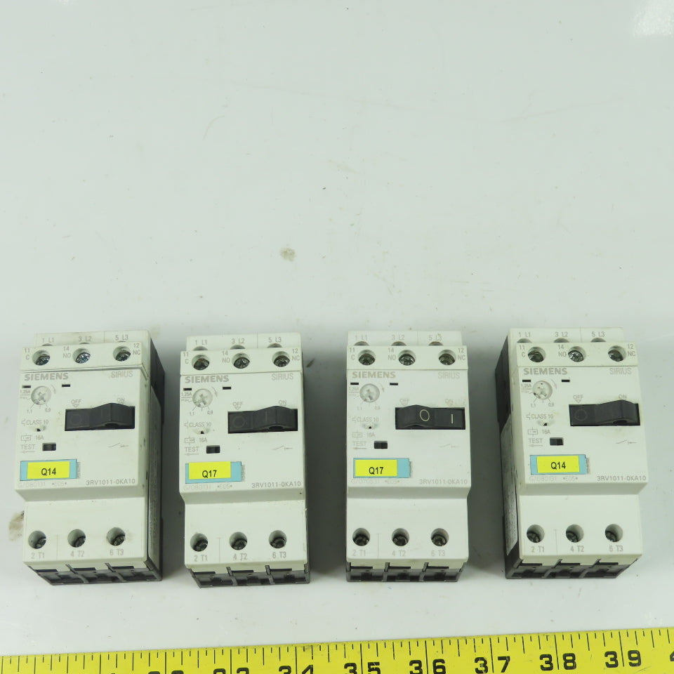3RV1011-0KA10 690V 3R Circuit Breaker 0.9-1.25A Lot Of 4