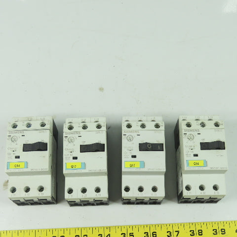 3RV1011-0KA10 690V 3R Circuit Breaker 0.9-1.25A Lot Of 4