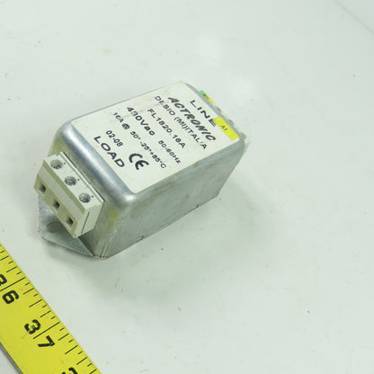 FL1820.16A 480VAC Line Filter 50/60Hz 16A