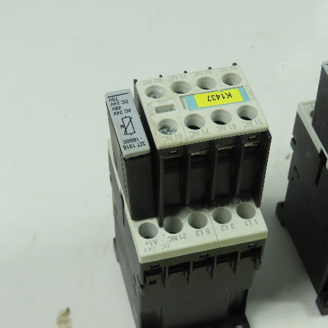 Siemens ORH11-1AA1 690V Contactor W/3RH1911-1GA04 Lot Of 4