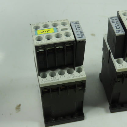 Siemens ORH11-1AA1 690V Contactor W/3RH1911-1GA04 Lot Of 4