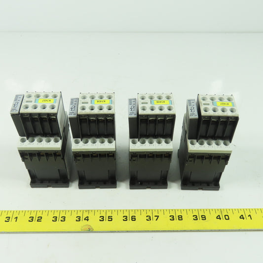 Siemens ORH11-1AA1 690V Contactor W/3RH1911-1GA04 Lot Of 4