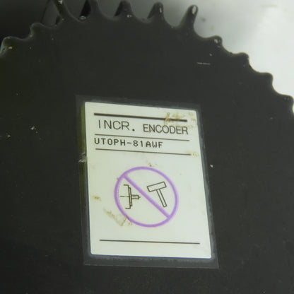 Yaskawa SGMG-09V 2AB 200V AC Servo Motor 1500RPM 7.1A 3/4" Shaft
