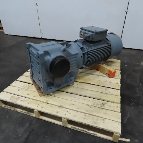 Sew KH97B 18.96:1 93RPM Output 1760RPM Rear Shaft 18.5kW 266/460V Gear Motor