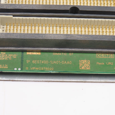 Siemens 1P 6ES7400-1JA01-0AA0 Simatic S7 9 Space Slot Rack