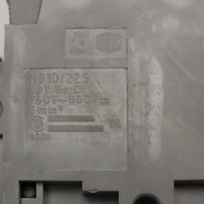Entrelec MB10/22S 750-800V AC/DC Fuse Holder Lot Of 19