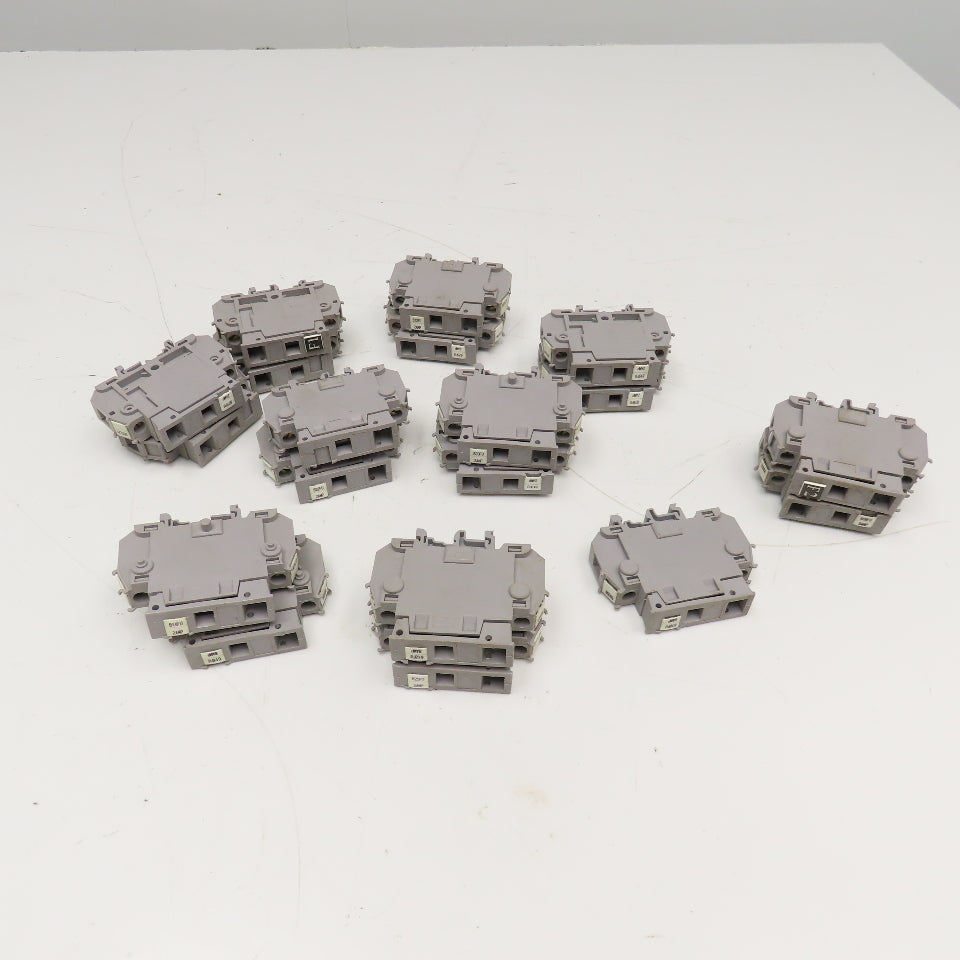 Entrelec MB10/22S 750-800V AC/DC Fuse Holder Lot Of 19