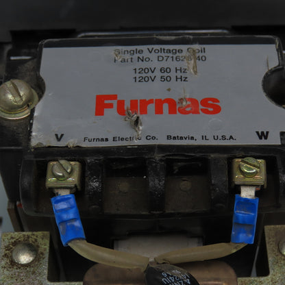 Furnas 40JB32AF Size 4 Contactor 600V 135A Max 120V Coil