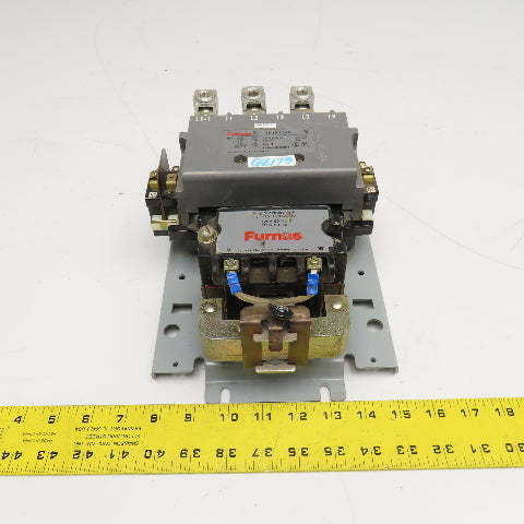 Furnas 40JB32AF Size 4 Contactor 600V 135A Max 120V Coil