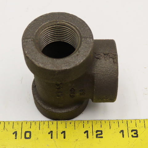 Anvil 3/4" NPT 300WSP Thick Walled Black Pipe TEE