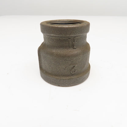 2" x 1-1/2" NPT 300WSP Thick Walled Black Pipe Reducer Union