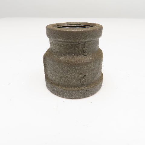 2" x 1-1/2" NPT 300WSP Thick Walled Black Pipe Reducer Union