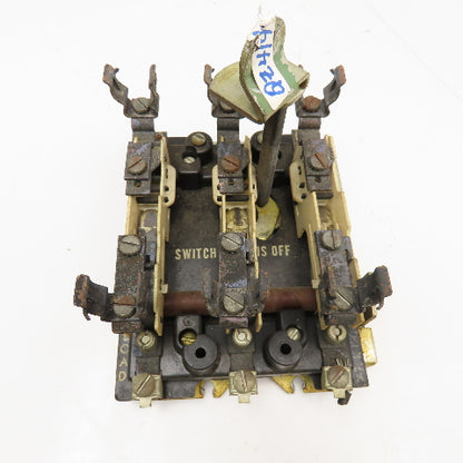 Trumbull Electric K-120-1-C 3 Pole Fused Disconnect Switch