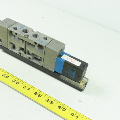 Festo MVH-5/3G-1/4-B Solenoid Valve 5/3 Way G 1/4 Conn. 24VDC Coil
