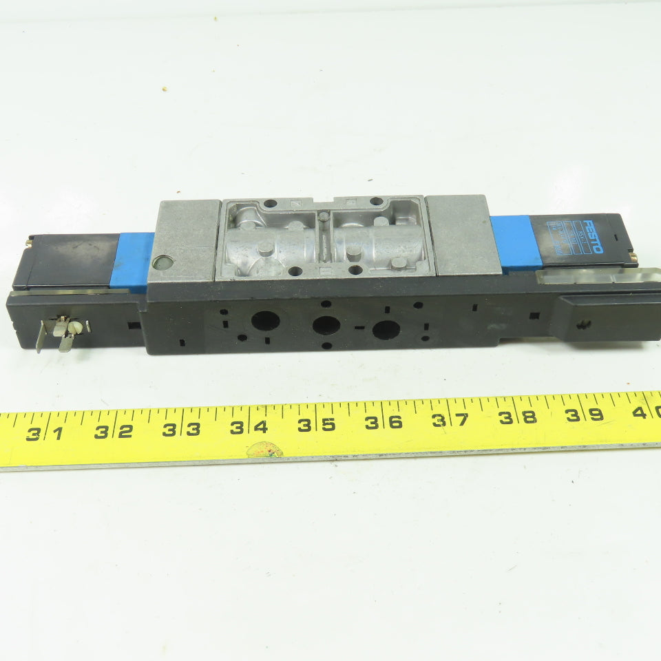 Festo MVH-5/3G-1/4-B Solenoid Valve 5/3 Way G 1/4 Conn. 24VDC Coil