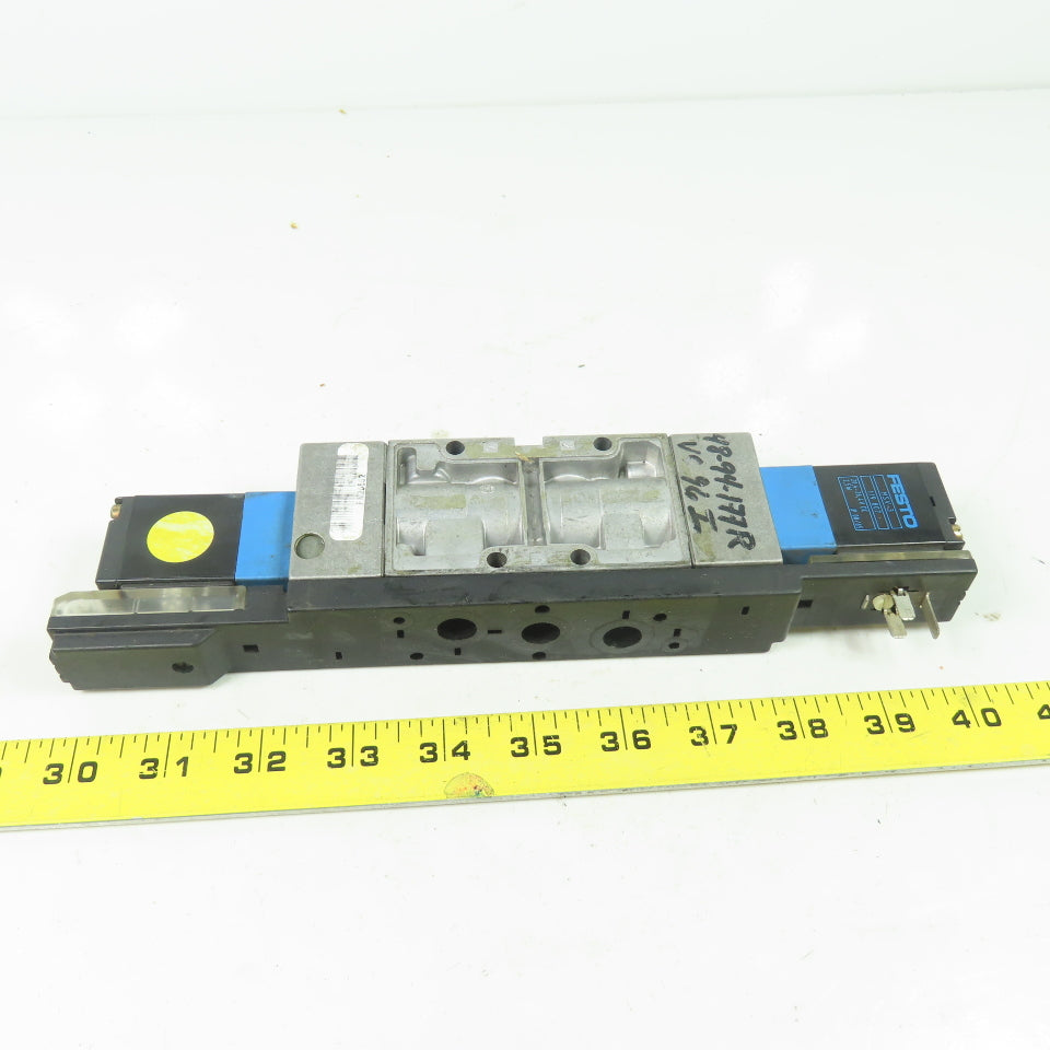 Festo MVH-5/3G-1/4-B Solenoid Valve 5/3 Way G 1/4 Conn. 24VDC Coil