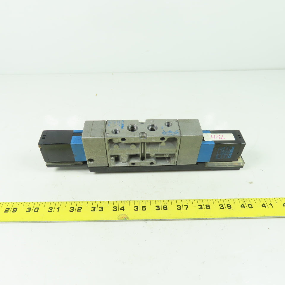 Festo MVH-5/3G-1/4-B Solenoid Valve 5/3 Way G 1/4 Conn. 24VDC Coil