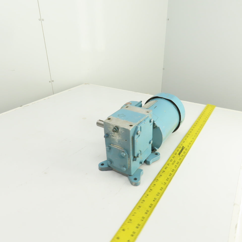 Dresser 4D 9135 XA 3/4HP Right Hand Gear Reducer 49RPM Output 230/460V 3PH