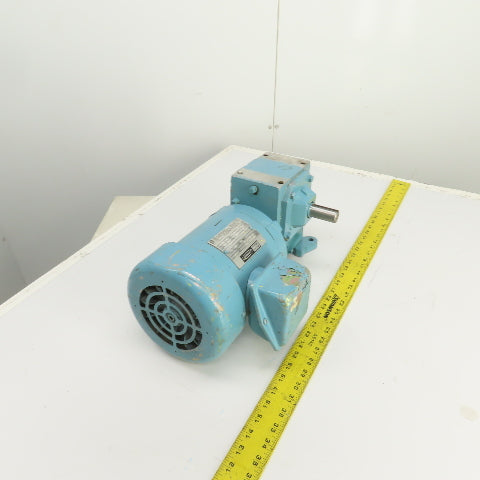 Dresser 4D 9135 XA 3/4HP Right Hand Gear Reducer 49RPM Output 230/460V 3PH