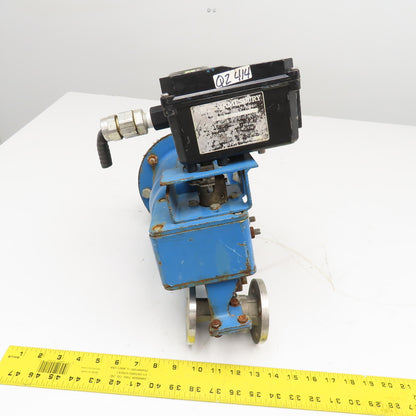 Neles-Jamesbury QP1C 1/2" Stainless Steel Valve Pneumatic Actuator NE724