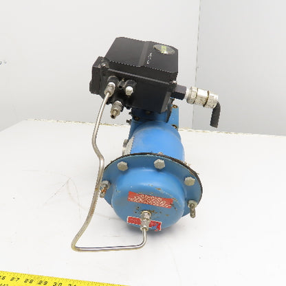 Neles-Jamesbury QP1C 1/2" Stainless Steel Valve Pneumatic Actuator NE724