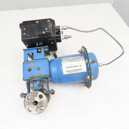 Neles-Jamesbury QP1C 1/2" Stainless Steel Valve Pneumatic Actuator NE724