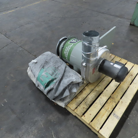KEA 2215 1.5HP 850CFM Pedestal Mount Dust Collector W/ Bags 208-230/460V 3PH