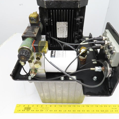 Girmatic 221174 3.5kW 1720RPM 220-480V Hydraulic Pump 16.9l/min 20L Tank