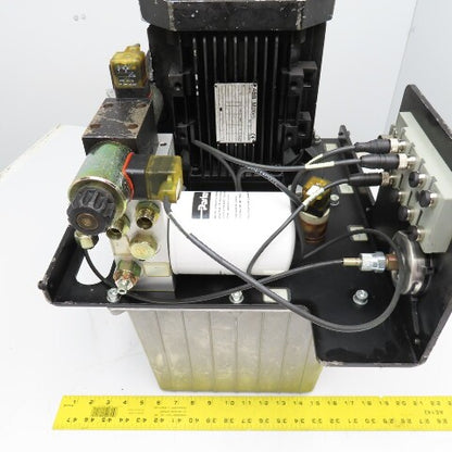 Girmatic 221174 3.5kW 1720RPM 220-480V Hydraulic Pump 16.9l/min 20L Tank