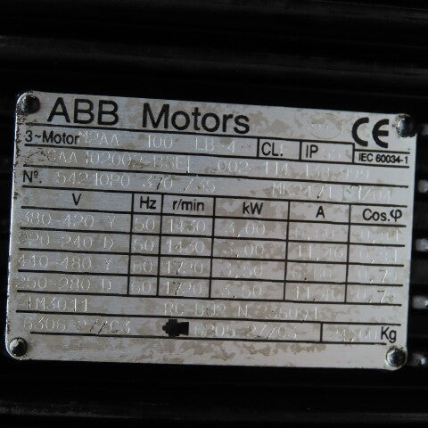 Girmatic 221174 3.5kW 1720RPM 220-480V Hydraulic Pump 16.9l/min 20L Tank