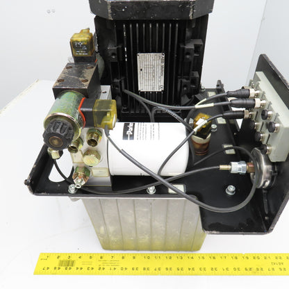 Girmatic 221174 3.5kW 1720RPM 220-480V Hydraulic Pump 16.9l/min 20L Tank