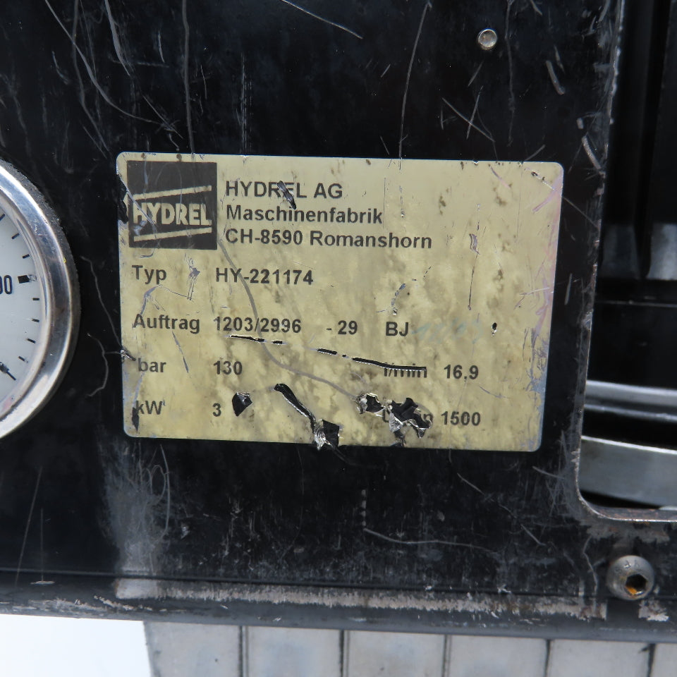 Girmatic HY-221174 3.5kW 1720RPM 220-480V Hydraulic Pump 16.9l/min 20L Tank