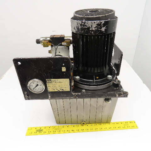 Girmatic HY-221174 3.5kW 1720RPM 220-480V Hydraulic Pump 16.9l/min 20L Tank